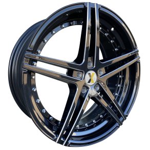 MCM 2 stk 8,5x20 ET 35 + 2 stk 10x20 5x114.3 ET 40 Black