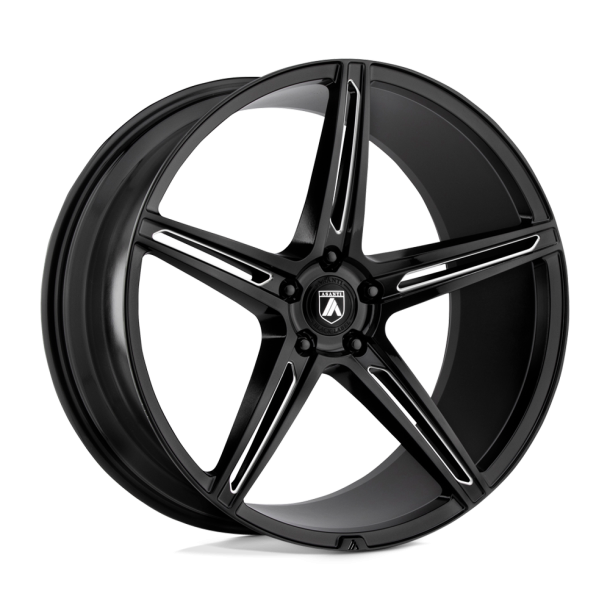 ASANTI ABL-22 ALPHA 5 Gloss Black Milled 20X10.5 5X114.3 (BS 7.25) CB 72.56