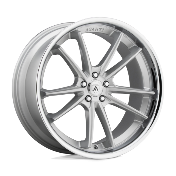 ASANTI ABL-23 SIGMA Brushed Silver Chrome Lip 24X9 5X114.3 (BS 6.26) CB 72.56