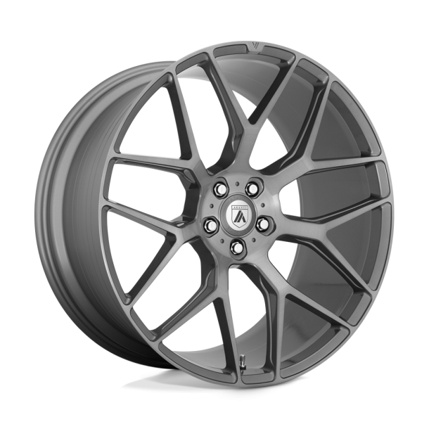 ASANTI ABL-27 DYNASTY Titanium Brushed 22X9 5X114.3 (BS 6.26) CB 72.56