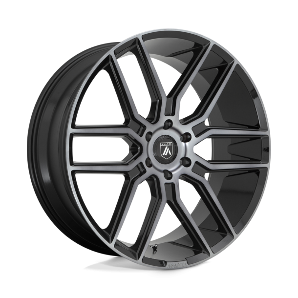 ASANTI ABL-28 BARON Gloss Black w/ Gray Tint 20X9 6X135 (BS 6.18) CB 87.10