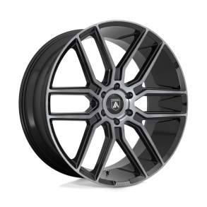 ASANTI ABL-28 BARON Gloss Black w/ Gray Tint 22X9.5 6X139.7 (BS 5.84) CB 106.10