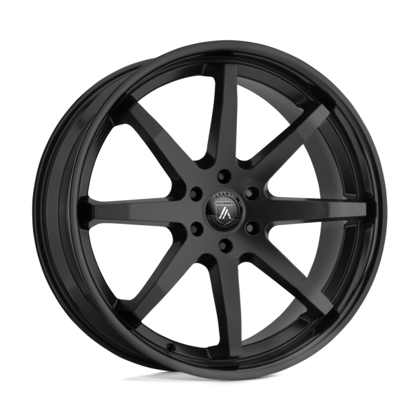 ASANTI ABL-32 KAISER Satin Black Gloss Black Lip 20X9 5X127 (BS 6.18) CB 71.50