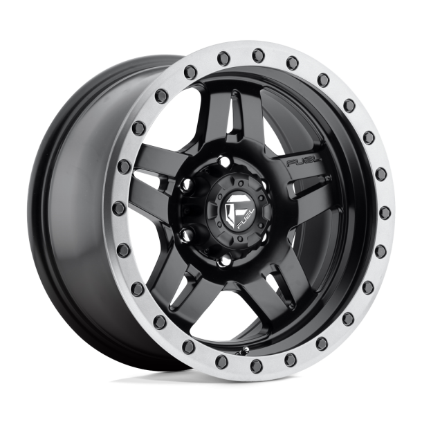 FUEL D557 ANZA Matte Black Gun Metal Ring 20X10 5X127 (BS 4.79) CB 78.10