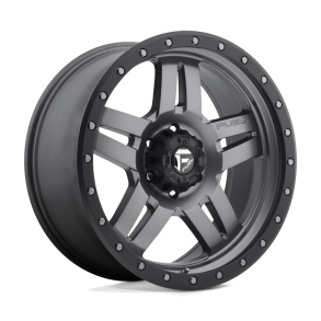 FUEL D558 ANZA Matte Gun Metal Black Bead Ring 20X9 6X139.7 (BS 5.79) CB 108.00