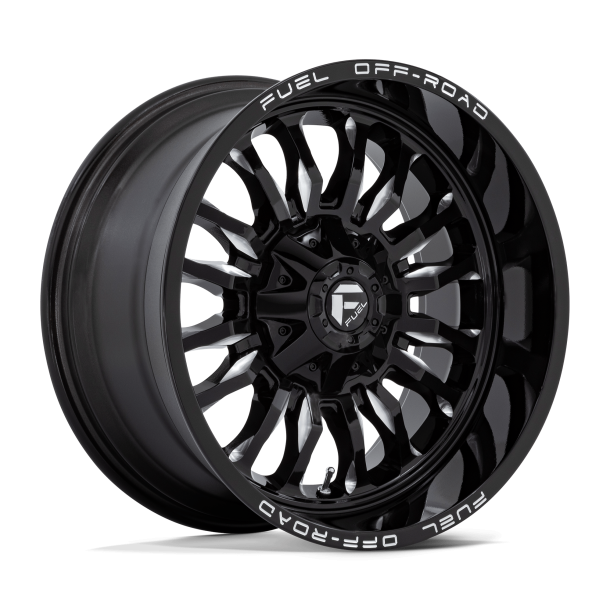 FUEL D795 ARC Gloss Black Milled 20X10 6X135 (BS 4.79) CB 106.10