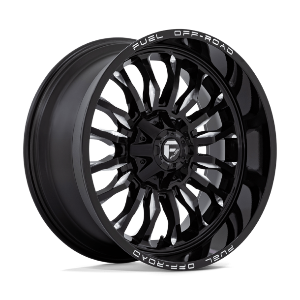 FUEL D795 ARC Gloss Black Milled 22X10 6X135 (BS 4.79) CB 106.10