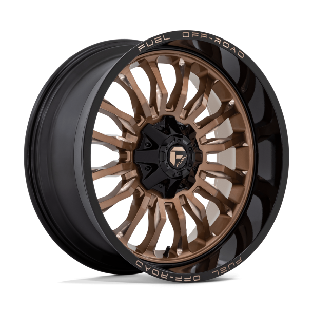 FUEL D797 ARC Platinum Bronze w/ Black Lip 22X10 6X135 (BS 4.79) CB 106.10