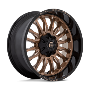 FUEL D797 ARC Platinum Bronze w/ Black Lip 22X10 6X139.7 (BS 4.79) CB 106.10