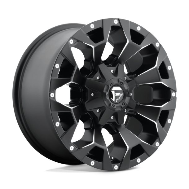 FUEL D546 ASSAULT Matte Black Milled 18X9 6X135 (BS 4.49) CB 106.10