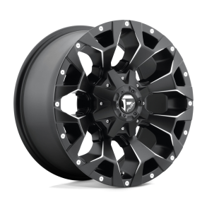 FUEL D546 ASSAULT Matte Black Milled 18X9 6X139.7 (BS 4.49) CB 106.10