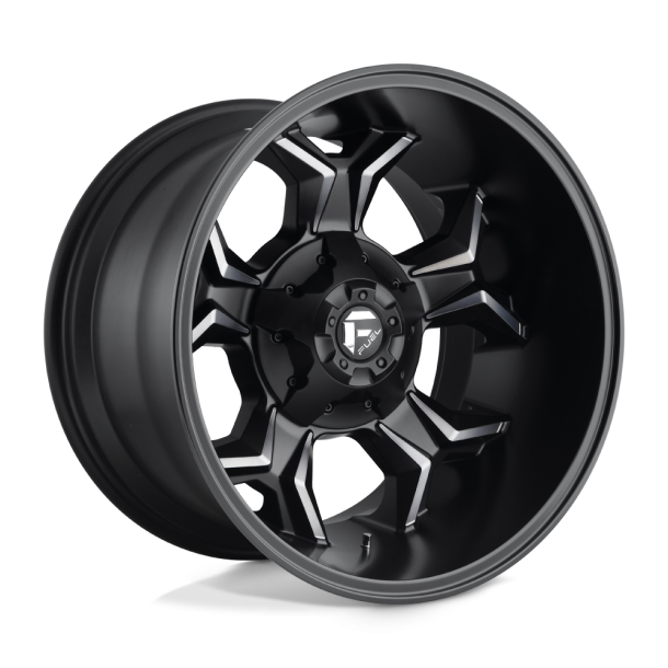 FUEL D605 AVENGER Matte Black Double Dark Tint 20X12 8X170 (BS 4.77) CB 125.10