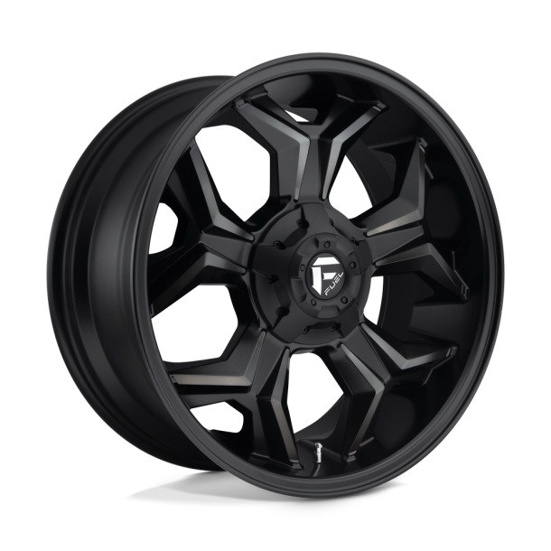 FUEL D605 AVENGER Matte Black Double Dark Tint 20X9 6X135 (BS 5.79) CB 106.10