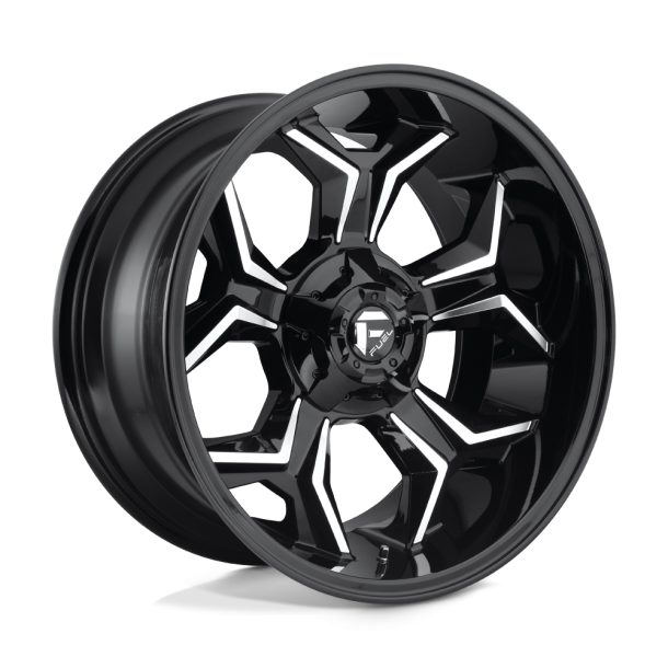 FUEL D606 AVENGER Gloss Black Milled 20X10 6X135 (BS 4.79) CB 106.10