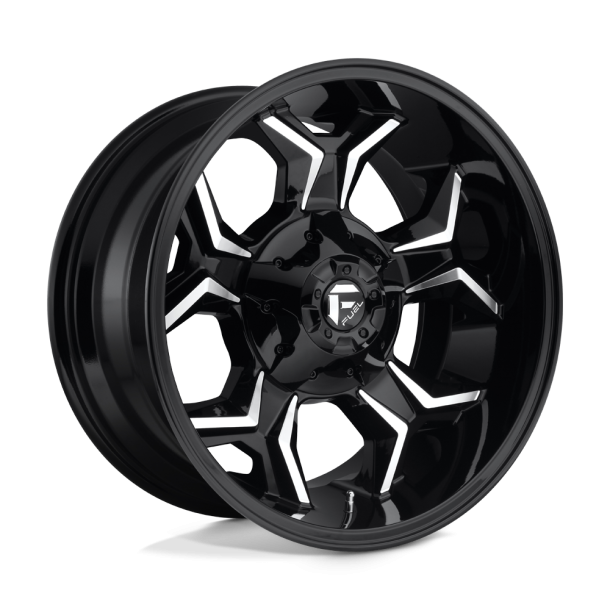 FUEL D606 AVENGER Gloss Black Milled 20X10 5X114.3 (BS 4.79) CB 78.10