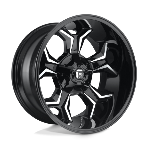 FUEL D606 AVENGER Gloss Black Milled 22X12 8X180 (BS 4.77) CB 124.20