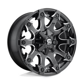 FUEL D578 BATTLE AXE Gloss Black Milled 17X9 5X139.7 (BS 5.04) CB 110.10