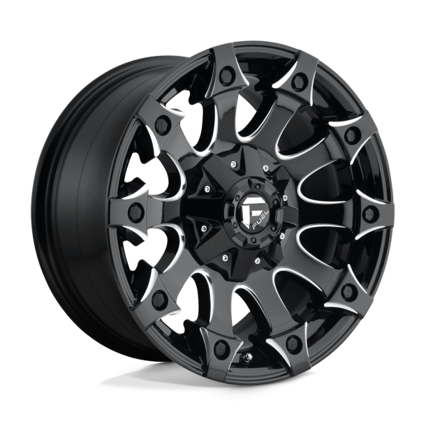 FUEL D578 BATTLE AXE Gloss Black Milled 18X9 6X135 (BS 5.79) CB 106.10