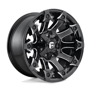 FUEL D578 BATTLE AXE Gloss Black Milled 18X9 5X127 (BS 4.53) CB 78.10