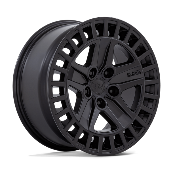 BLACK RHINO ALSTON Matte Black 18X8.5 5X114.3 (BS 5.73) CB 72.56