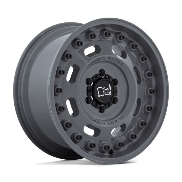 BLACK RHINO AXLE Battleship Gray 17X9.5 5X127 (BS 4.54) CB 71.50