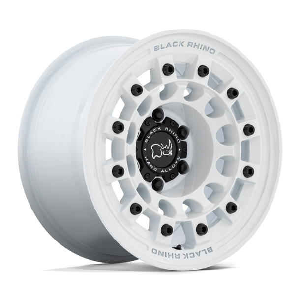 BLACK RHINO FUJI Gloss White 17X8 5X114.3 (BS 6.00) CB 72.56