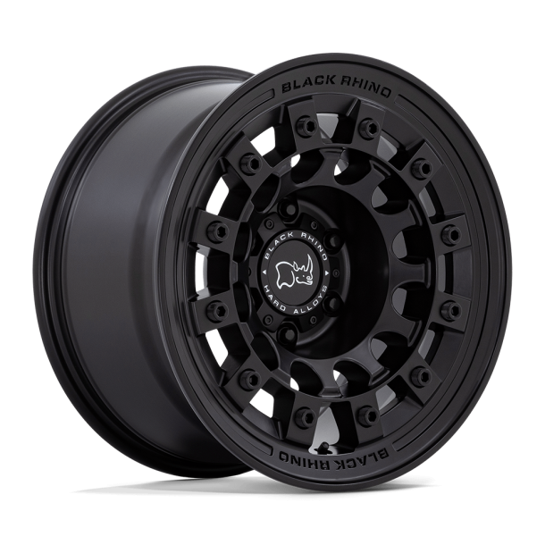 BLACK RHINO FUJI Matte Black 17X8 5X114.3 (BS 5.29) CB 72.56