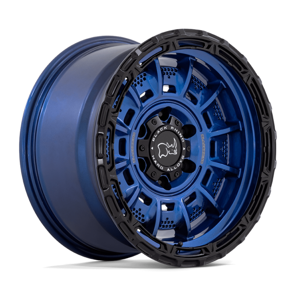 BLACK RHINO LEGION Cobalt Blue w/ Black Lip 17X9 5X127 (BS 4.53) CB 71.50