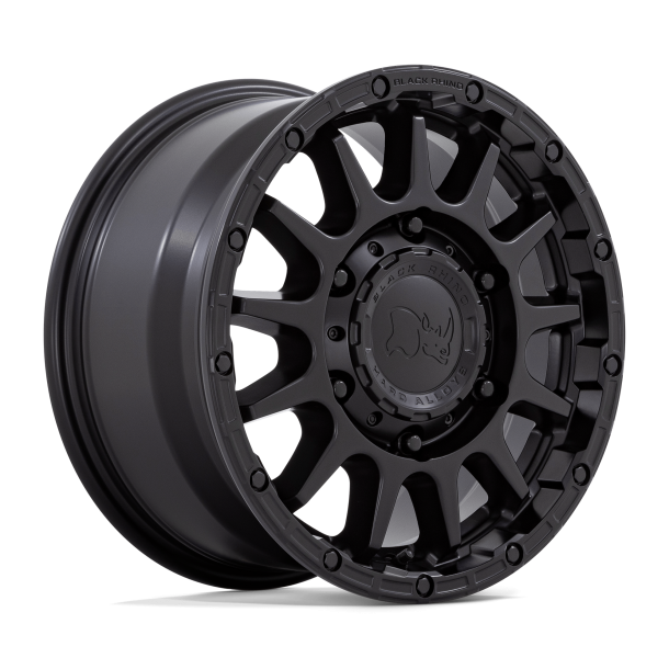 BLACK RHINO SEQUOIA Matte Black 16X8 6X139.7 (BS 6.00) CB 106.10