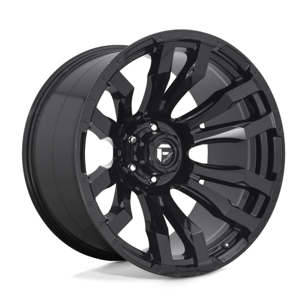 FUEL D675 BLITZ Gloss Black 16X8 6X139.7 (BS 4.54) CB 106.10