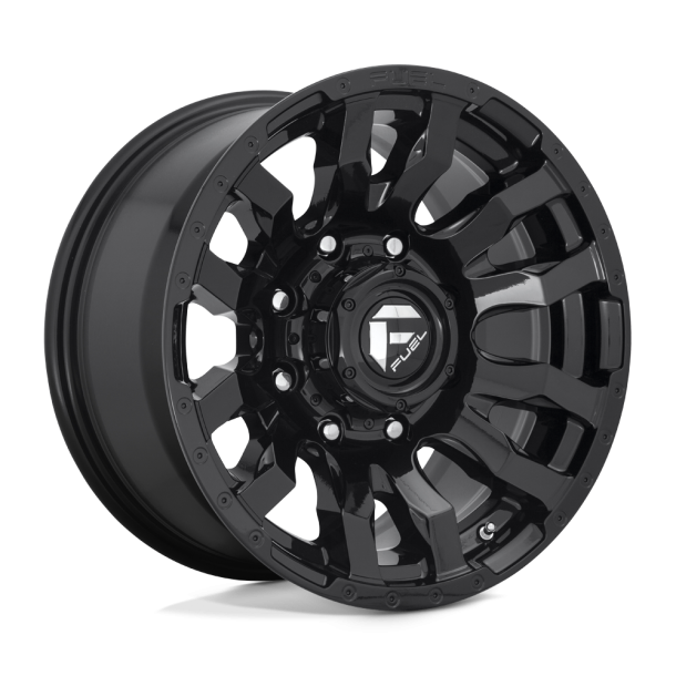 FUEL D675 BLITZ Gloss Black 22X10 8X165.1 (BS 4.79) CB 125.10