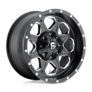 FUEL D534 BOOST Matte Black Milled 18X9 6X139.7 (BS 5.04) CB 106.10