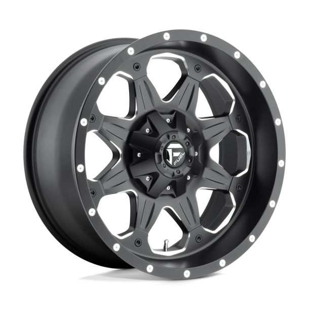 FUEL D534 BOOST Matte Black Milled 20X9 6X135 (BS 4.53) CB 106.10