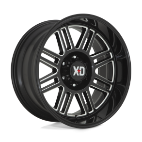 KMC XD XD850 CAGE Gloss Black Milled 20X9 6X139.7 (BS 5.00) CB 106.10