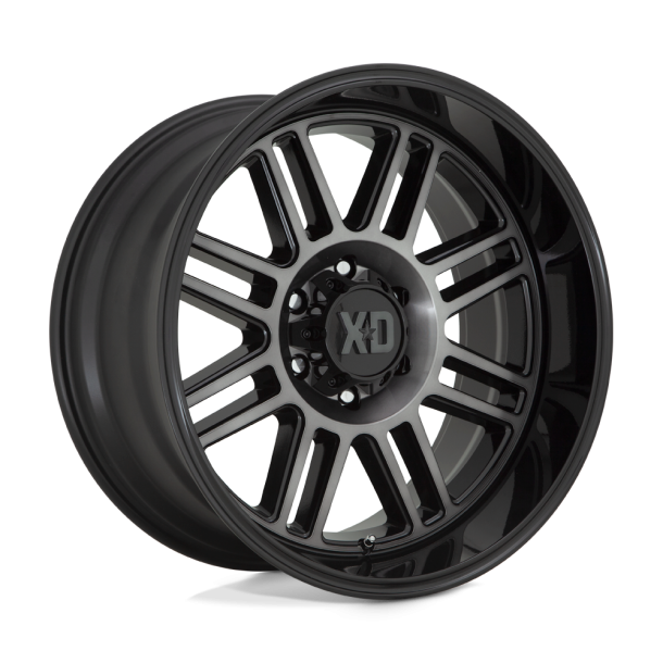 KMC XD XD850 CAGE Gloss Black w/ Gray Tint 20X10 5X127 (BS 4.79) CB 71.50