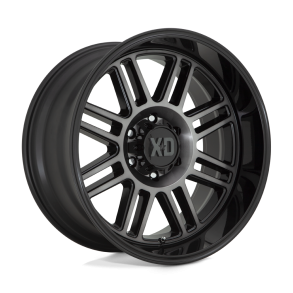 KMC XD XD850 CAGE Gloss Black w/ Gray Tint 20X10 8X165.1 (BS 4.79) CB 125.10