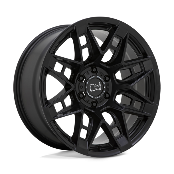 BLACK RHINO CAPROCK Matte Black 17X8.5 6X135 (BS 4.75) CB 87.10