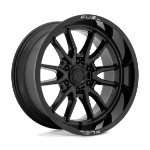 FUEL D760 CLASH Gloss Black 20X10 6X135 (BS 4.79) CB 87.10