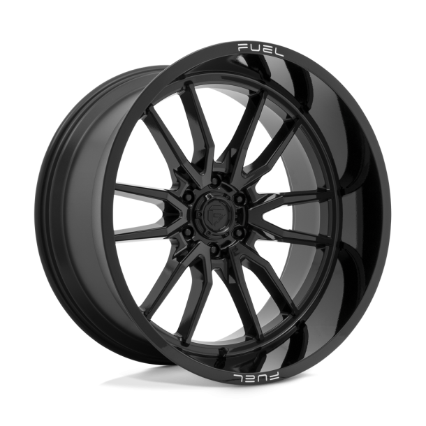 FUEL D760 CLASH Gloss Black 24X12 6X135 (BS 4.77) CB 87.10