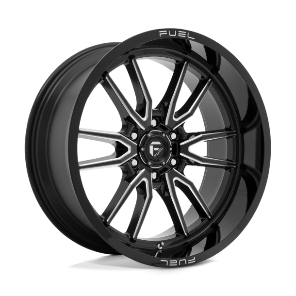 FUEL D761 CLASH Gloss Black Milled 22X10 6X135 (BS 4.79) CB 87.10