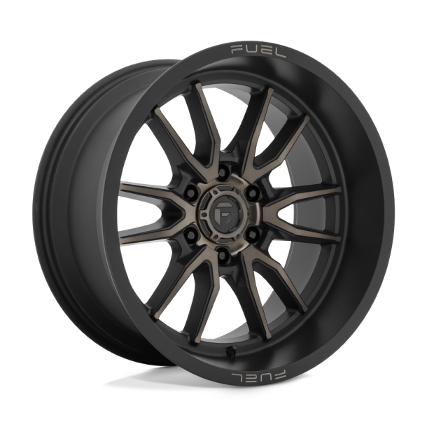 FUEL D762 CLASH Matte Black Double Dark Tint 17X9 6X135 (BS 4.53) CB 87.10