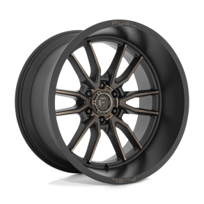 FUEL D762 CLASH Matte Black Double Dark Tint 22X12 6X135 (BS 4.77) CB 87.10