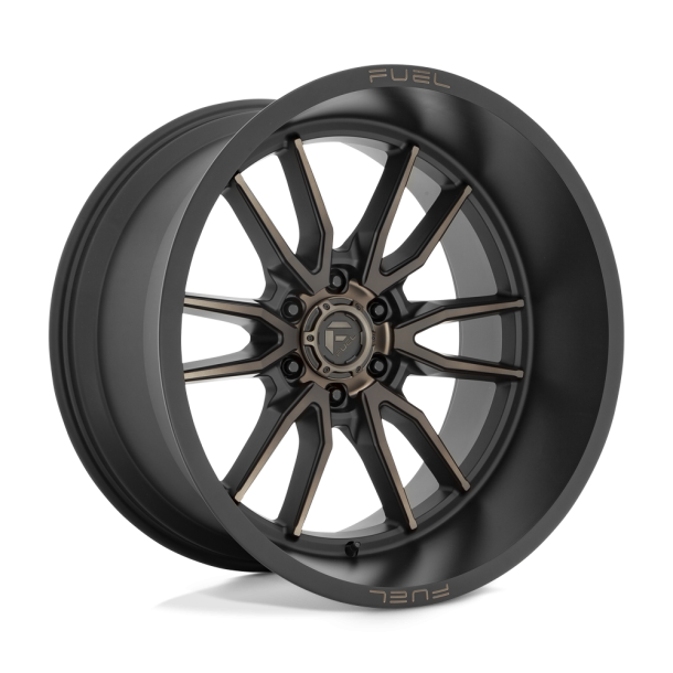 FUEL D762 CLASH Matte Black Double Dark Tint 22X12 6X135 (BS 4.77) CB 87.10