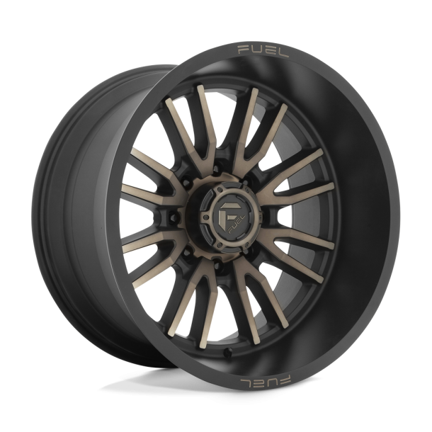 FUEL D762 CLASH Matte Black Double Dark Tint 22X12 8X165.1 (BS 4.77) CB 125.10