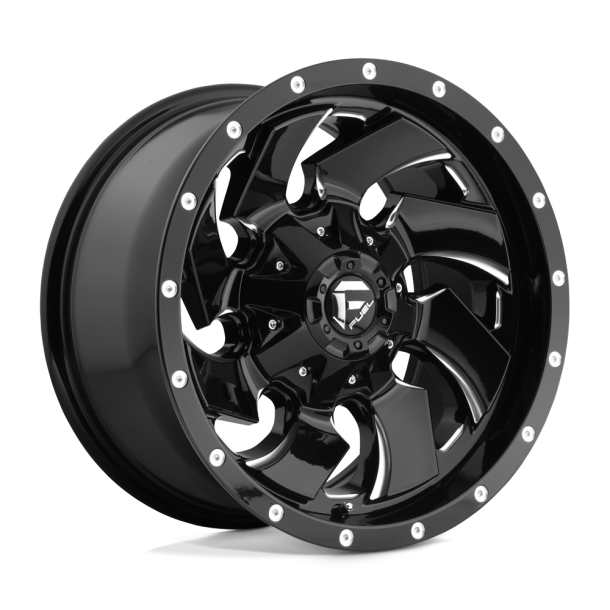 FUEL D574 CLEAVER Gloss Black Milled 17X9 6X135 (BS 4.53) CB 106.10