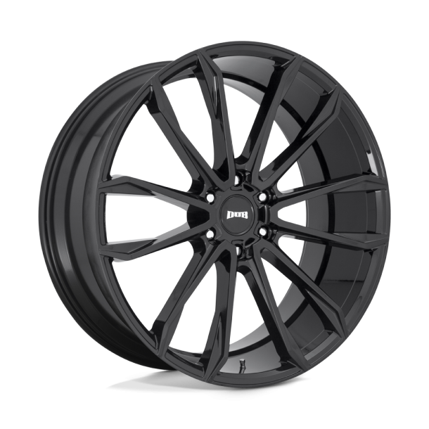 DUB S253 CLOUT Gloss Black 24X10 6X135 (BS 6.68) CB 87.10