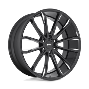 DUB S252 CLOUT Gloss Black Milled 24X10 6X135 (BS 6.68) CB 87.10