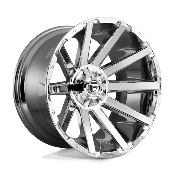 FUEL D614 CONTRA Chrome Plated 22X12 6X135 (BS 4.77) CB 106.10