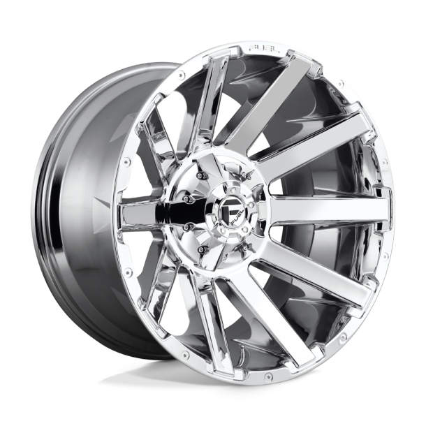 FUEL D614 CONTRA Chrome Plated 22X12 8X165.1 (BS 4.77) CB 125.10