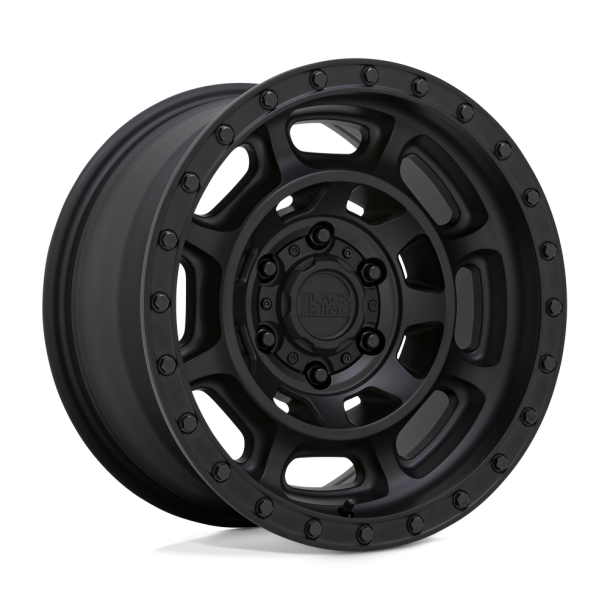 BLACK RHINO CONVOY Matte Black 17X8.5 5X127 (BS 4.04) CB 71.50